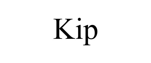 Trademark Logo KIP