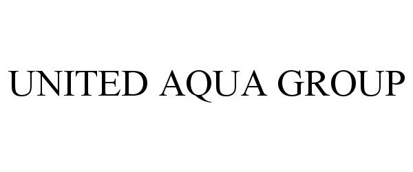 Trademark Logo UNITED AQUA GROUP