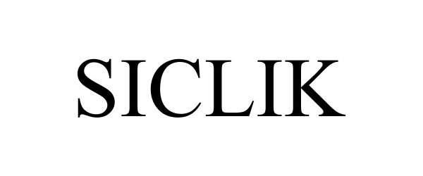 Trademark Logo SICLIK