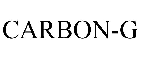 Trademark Logo CARBON-G
