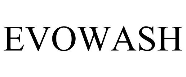 Trademark Logo EVOWASH
