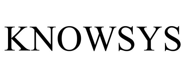  KNOWSYS