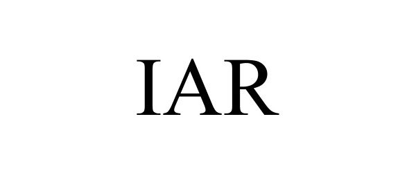 Trademark Logo IAR