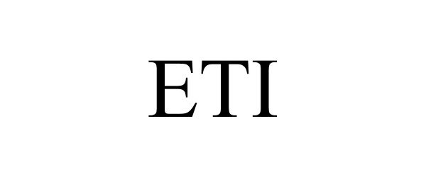 Trademark Logo ETI