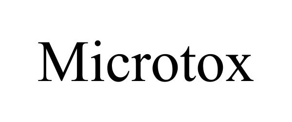 Trademark Logo MICROTOX