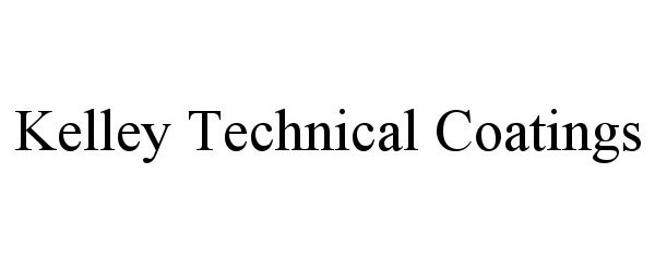  KELLEY TECHNICAL COATINGS