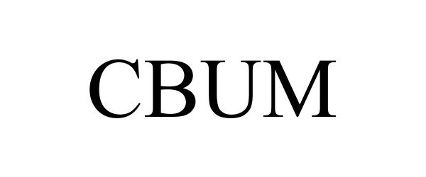 Trademark Logo CBUM