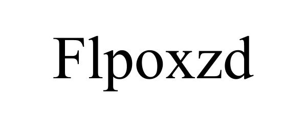 Trademark Logo FLPOXZD