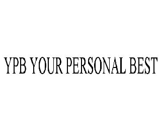Trademark Logo YPB YOUR PERSONAL BEST