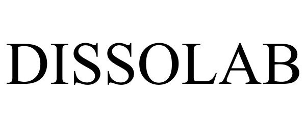 Trademark Logo DISSOLAB