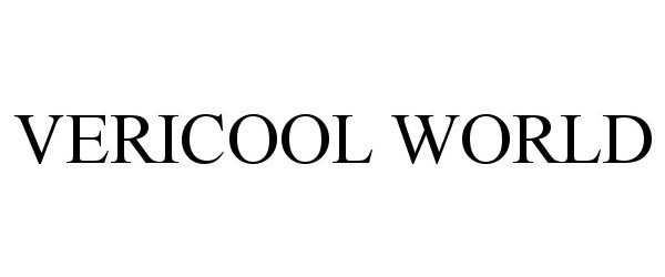 Trademark Logo VERICOOL WORLD