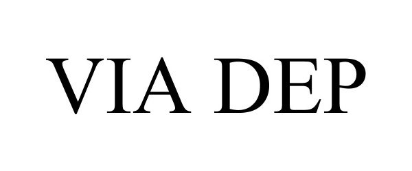 Trademark Logo VIA DEP