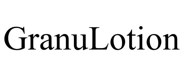 Trademark Logo GRANULOTION