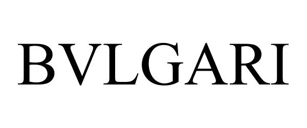 Trademark Logo BVLGARI