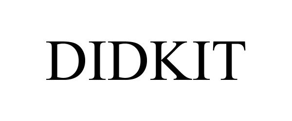 Trademark Logo DIDKIT