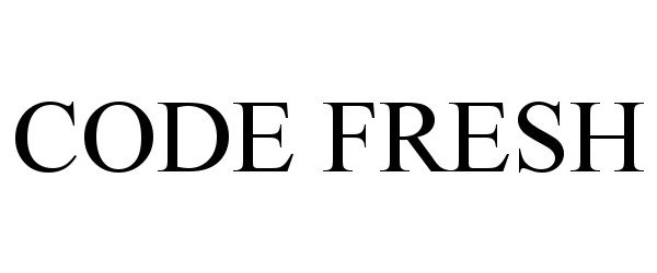 Trademark Logo CODE FRESH