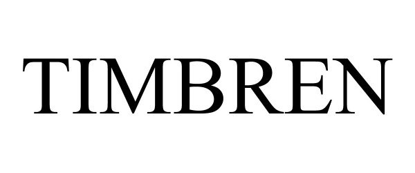 Trademark Logo TIMBREN