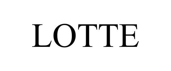Trademark Logo LOTTE