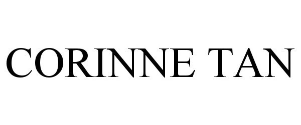 Trademark Logo CORINNE TAN