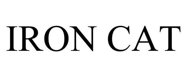 Trademark Logo IRON CAT