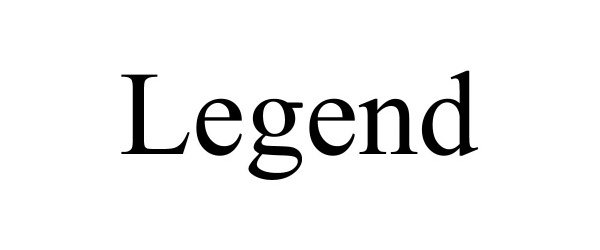Trademark Logo LEGEND