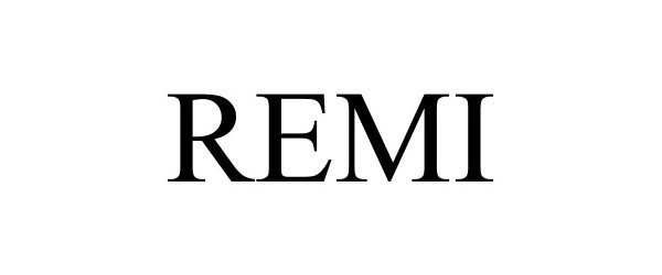 Trademark Logo REMI