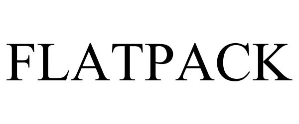 Trademark Logo FLATPACK