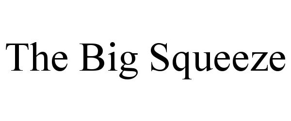 Trademark Logo THE BIG SQUEEZE