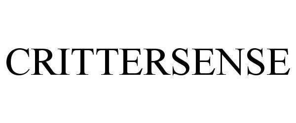 Trademark Logo CRITTERSENSE