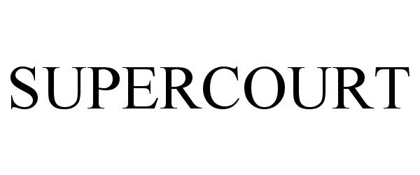 Trademark Logo SUPERCOURT