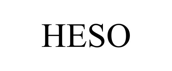 Trademark Logo HESO
