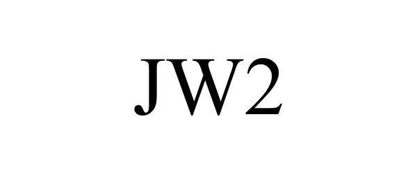 Trademark Logo JW2