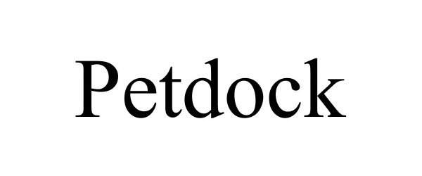 Trademark Logo PETDOCK