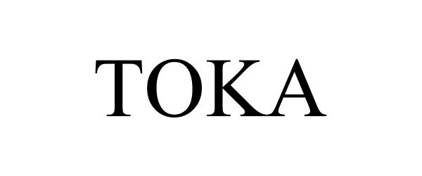 Trademark Logo TOKA