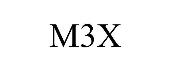 Trademark Logo M3X