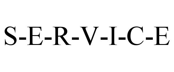 Trademark Logo S-E-R-V-I-C-E