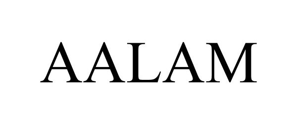 Trademark Logo AALAM