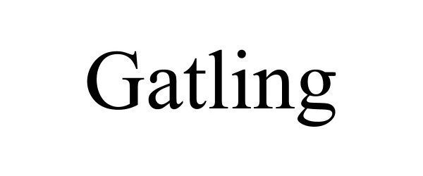 Trademark Logo GATLING