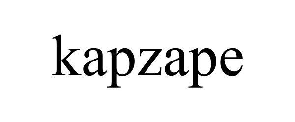  KAPZAPE