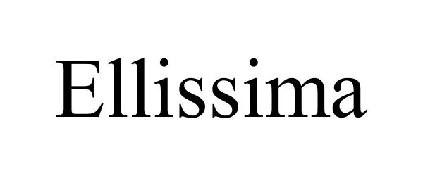 Trademark Logo ELLISSIMA