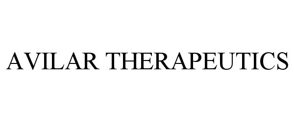 Trademark Logo AVILAR THERAPEUTICS