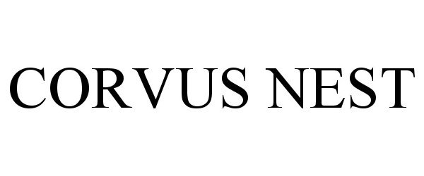Trademark Logo CORVUS NEST