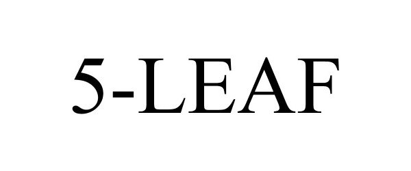 Trademark Logo 5-LEAF