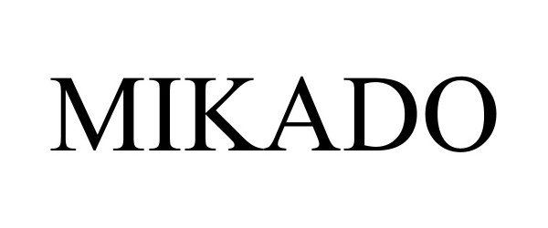 Trademark Logo MIKADO