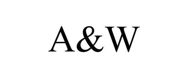 Trademark Logo A&W