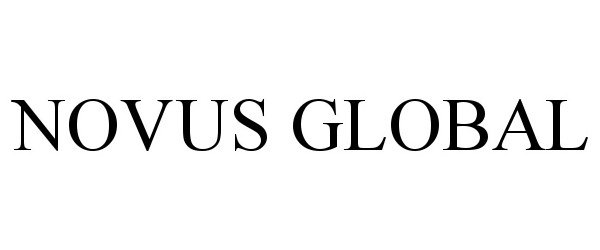 Trademark Logo NOVUS GLOBAL