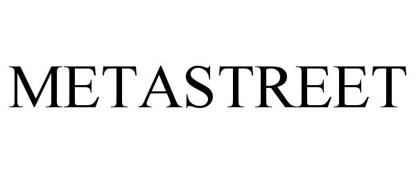Trademark Logo METASTREET