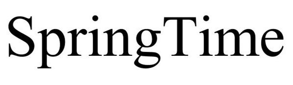Trademark Logo SPRINGTIME
