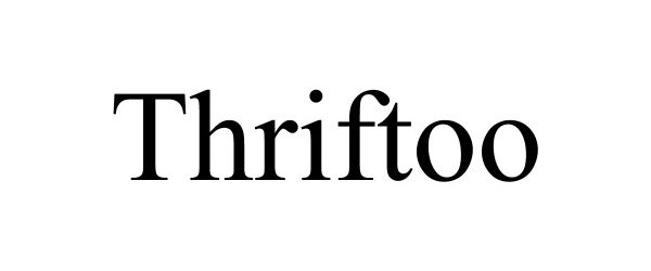 Trademark Logo THRIFTOO