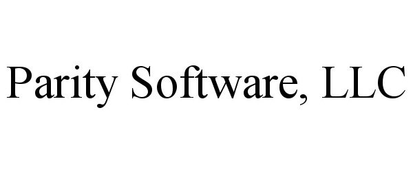  PARITY SOFTWARE, LLC